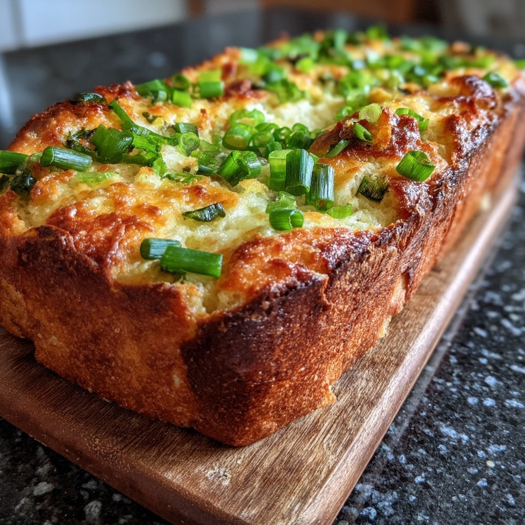 Zupfbrot Mit Lauchzwiebeln