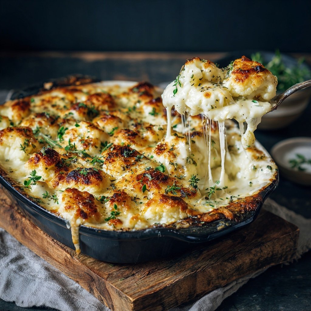 Blumenkohl Auflauf Mit Käse