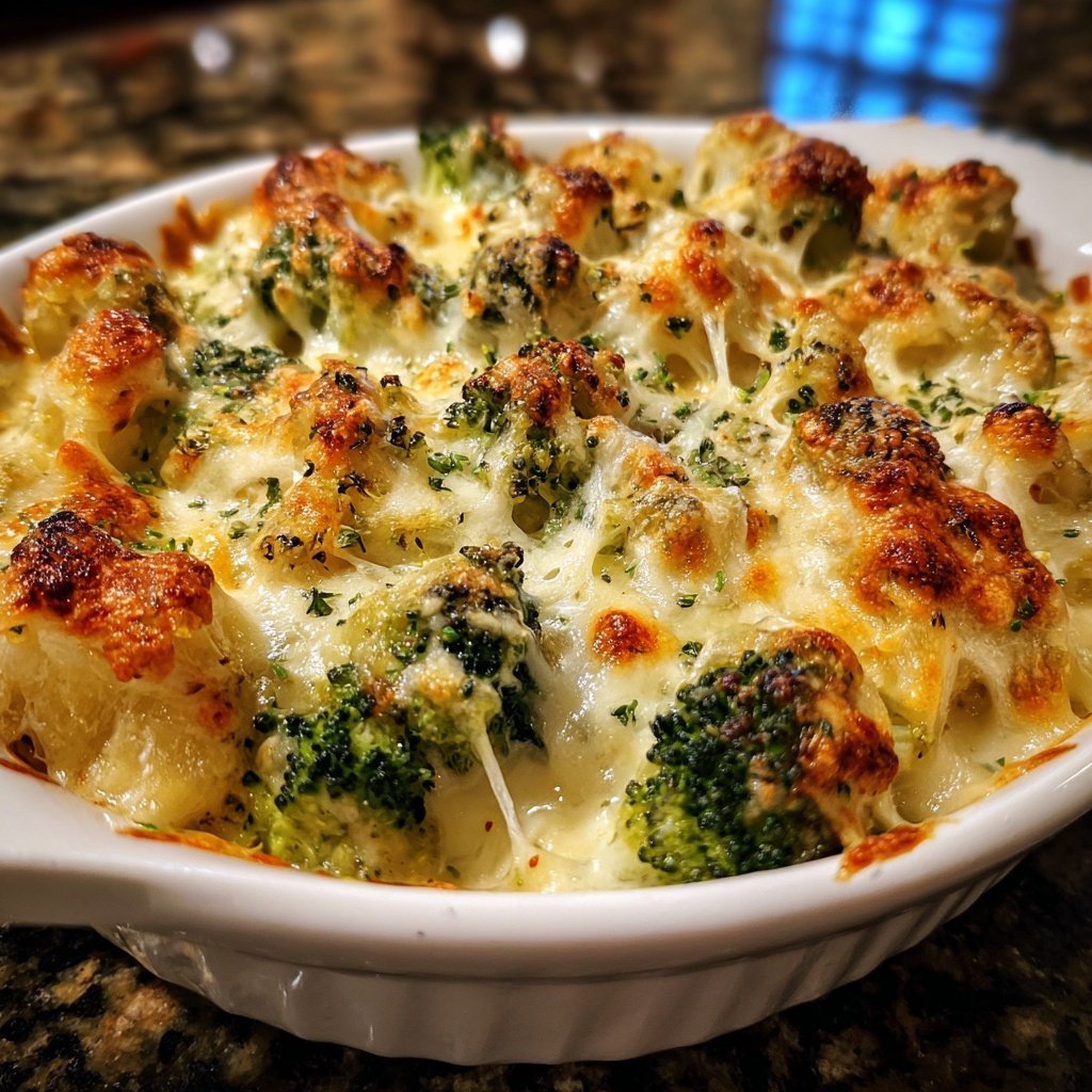 Brokkoli Auflauf Mit Käse