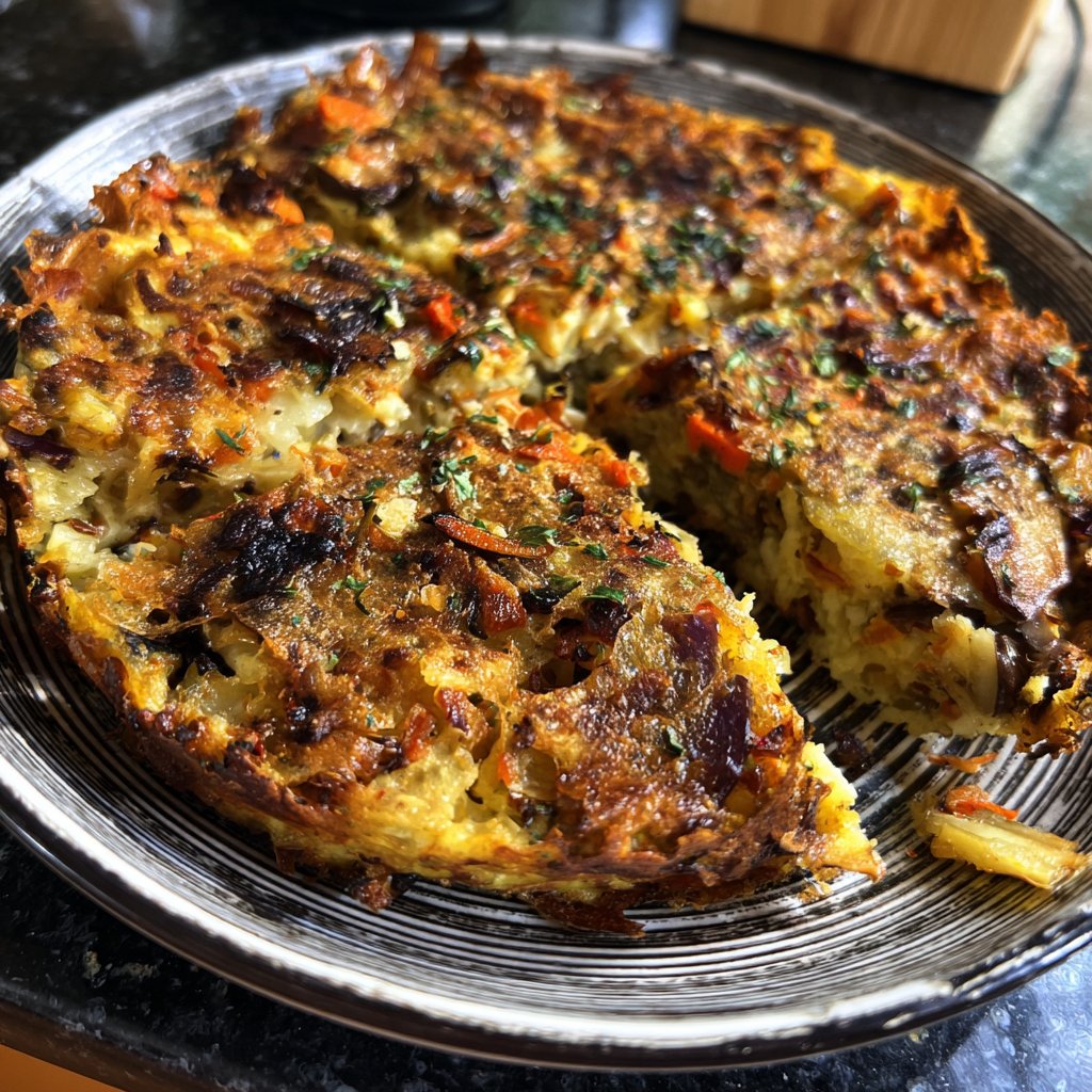 Abendessen vegetarisch aus dem Ofen