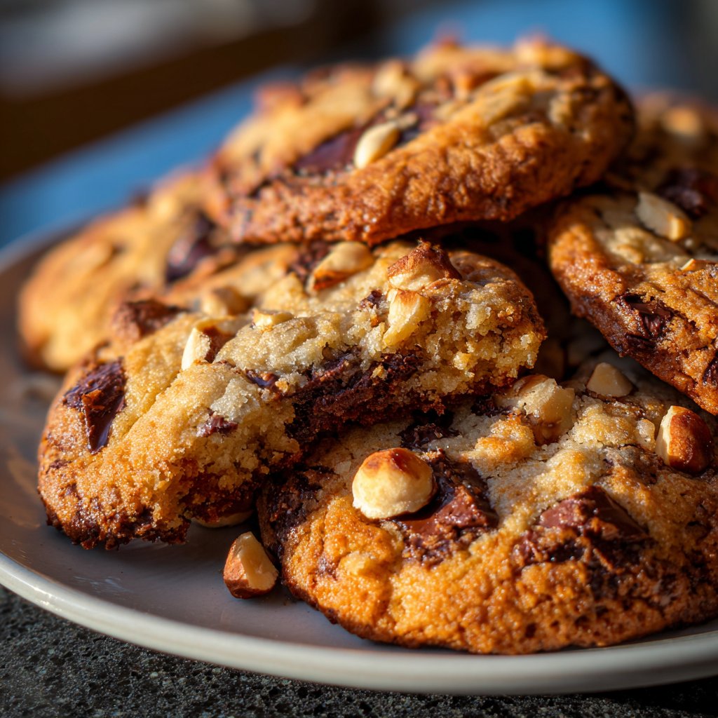 Cookies mit Haselnüssen