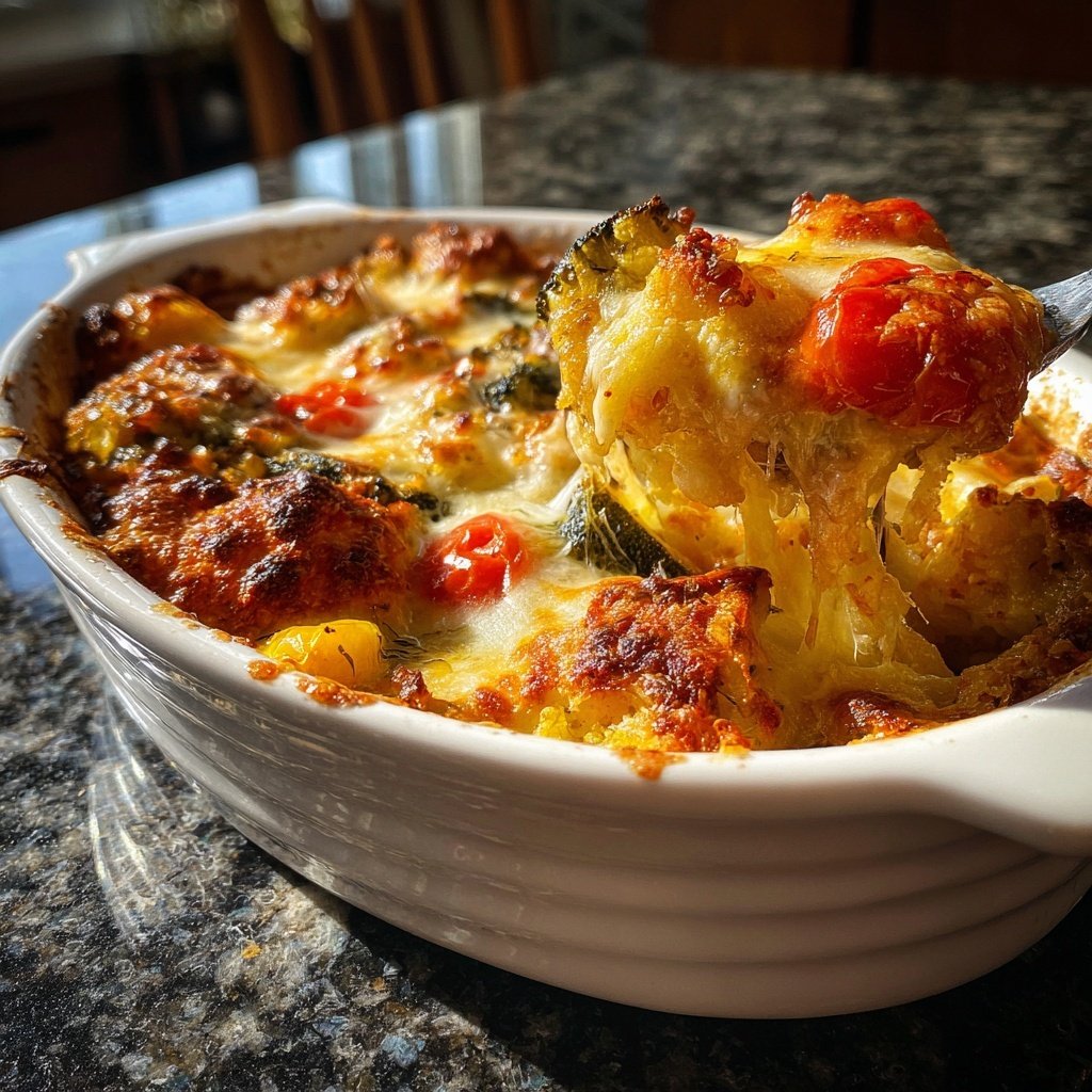 Mittagessen aus dem Ofen