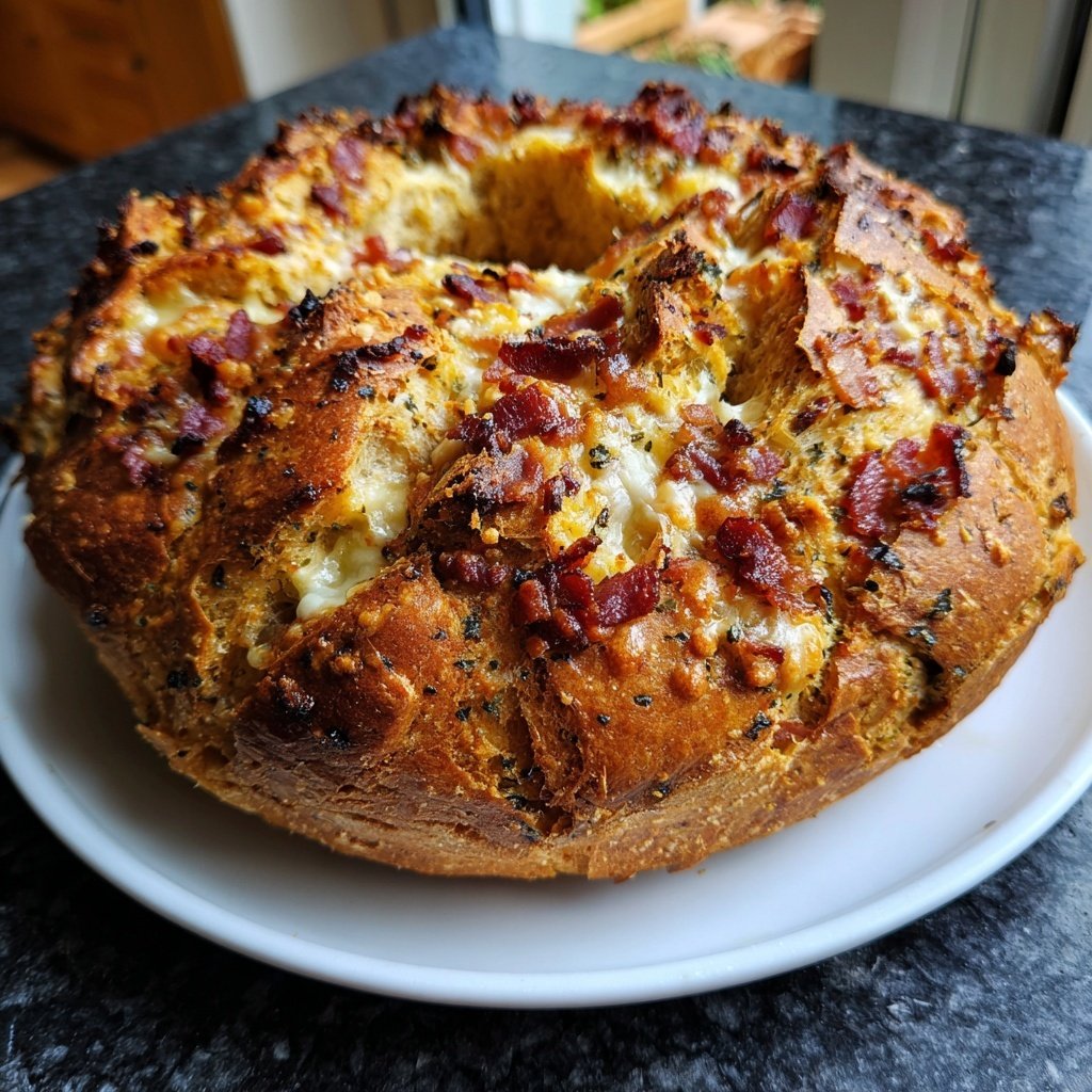 Zupfbrot Mit Bacon