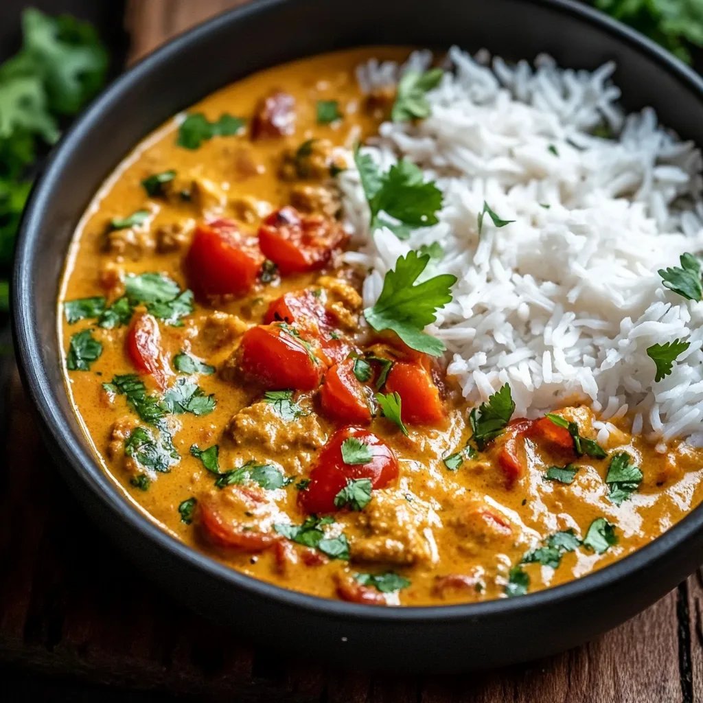 Linsen-Kokos-Curry – cremig & würzig