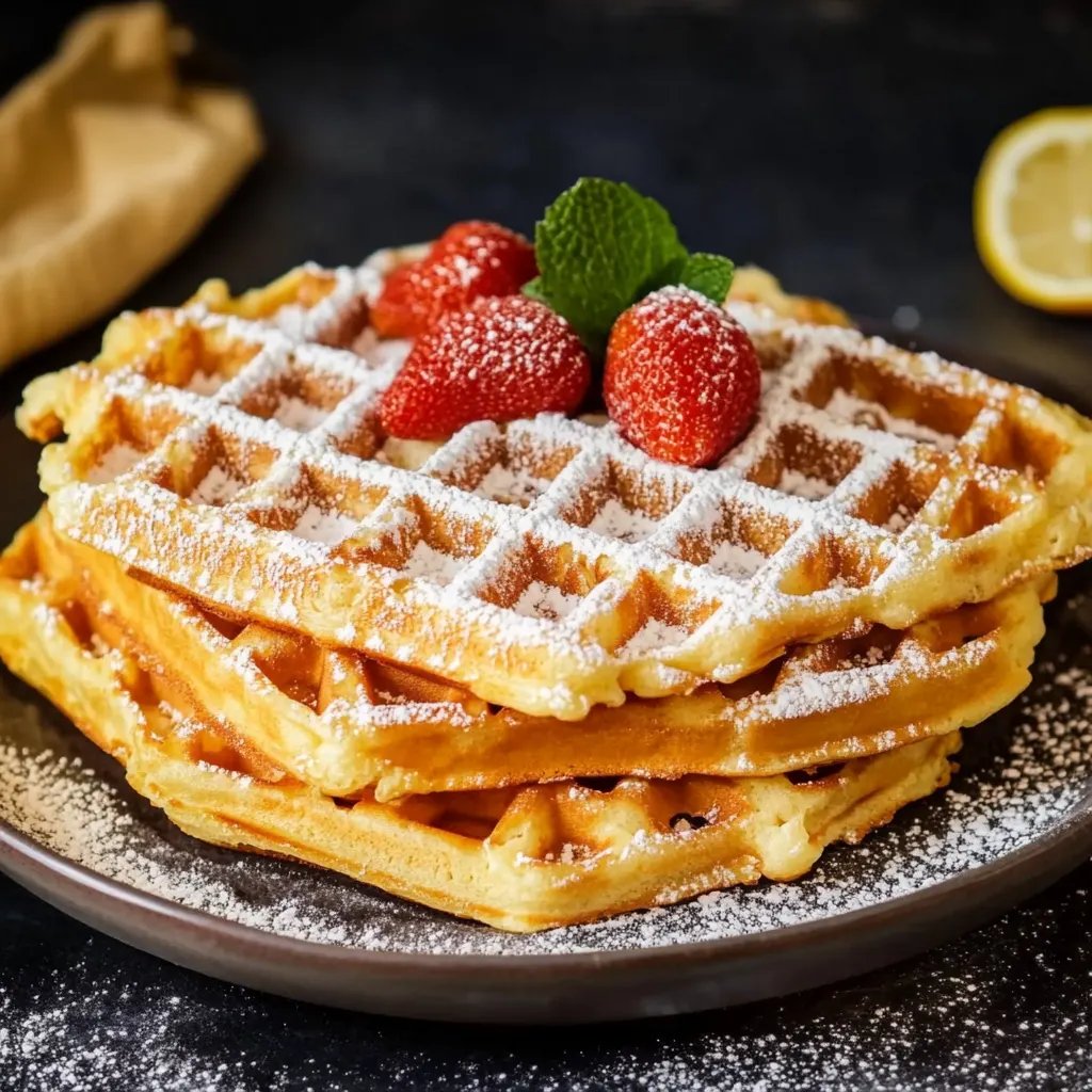 Der beste Waffelteig, der immer gelingt