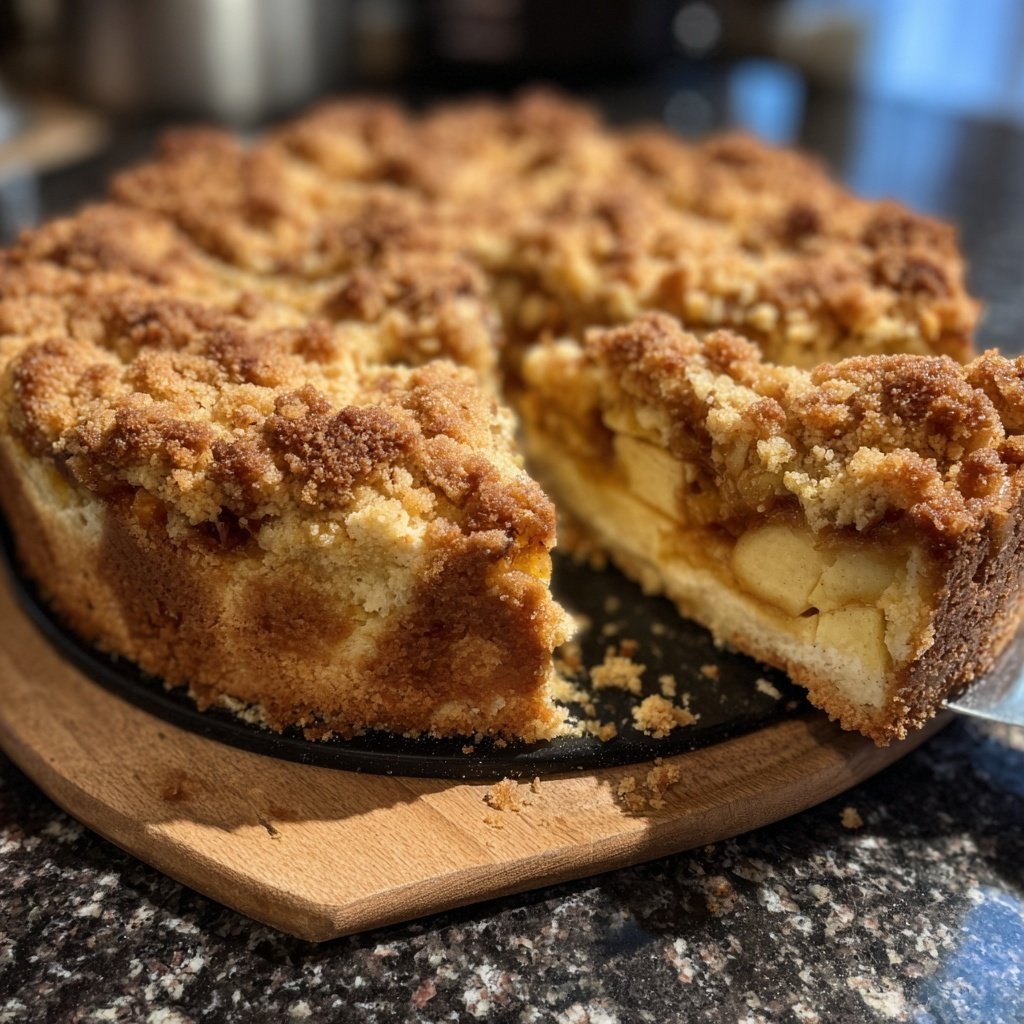 Backen & Desserts Apfelstreuselkuchen vom Blech