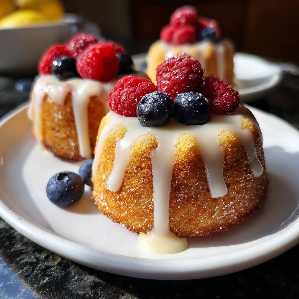 Mini-Törtchen mit Beeren