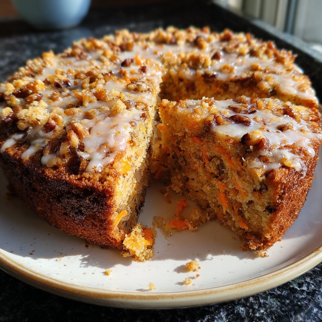 Karottenkuchen Mit Nüssen