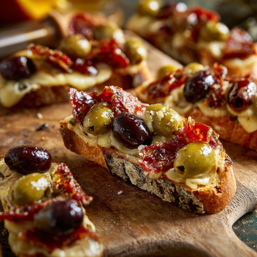 Romantische Tapas-Auswahl