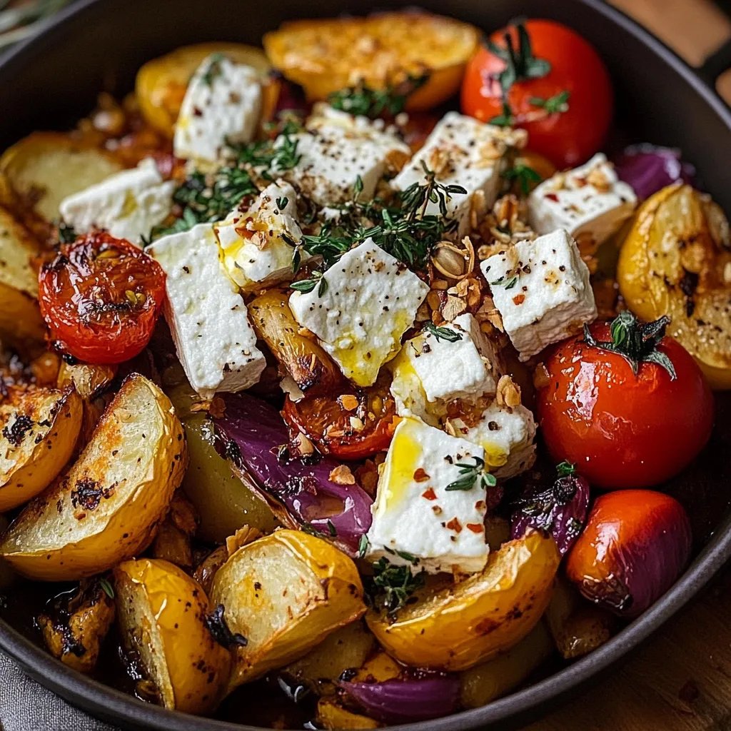 Ofenkürbis mit Feta