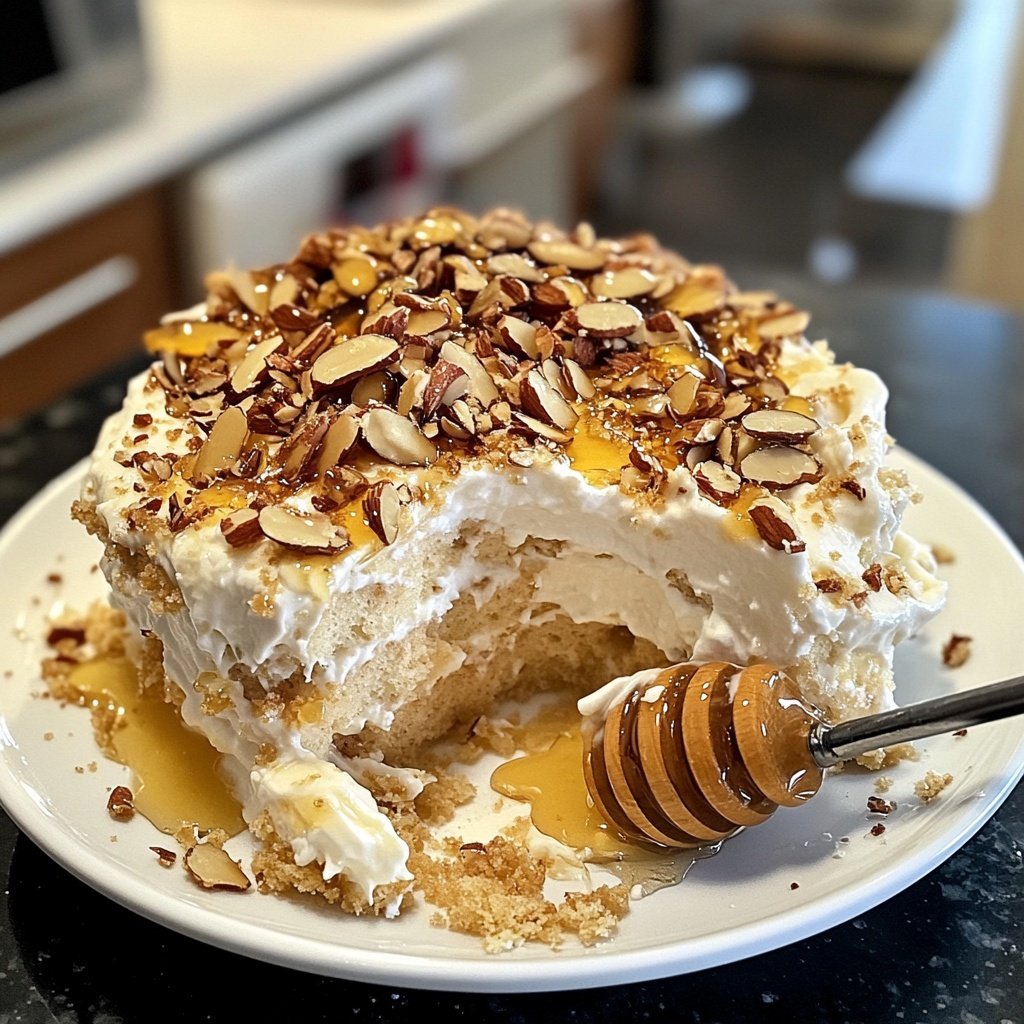 Bienenstich-Tiramisu ohne Alkohol