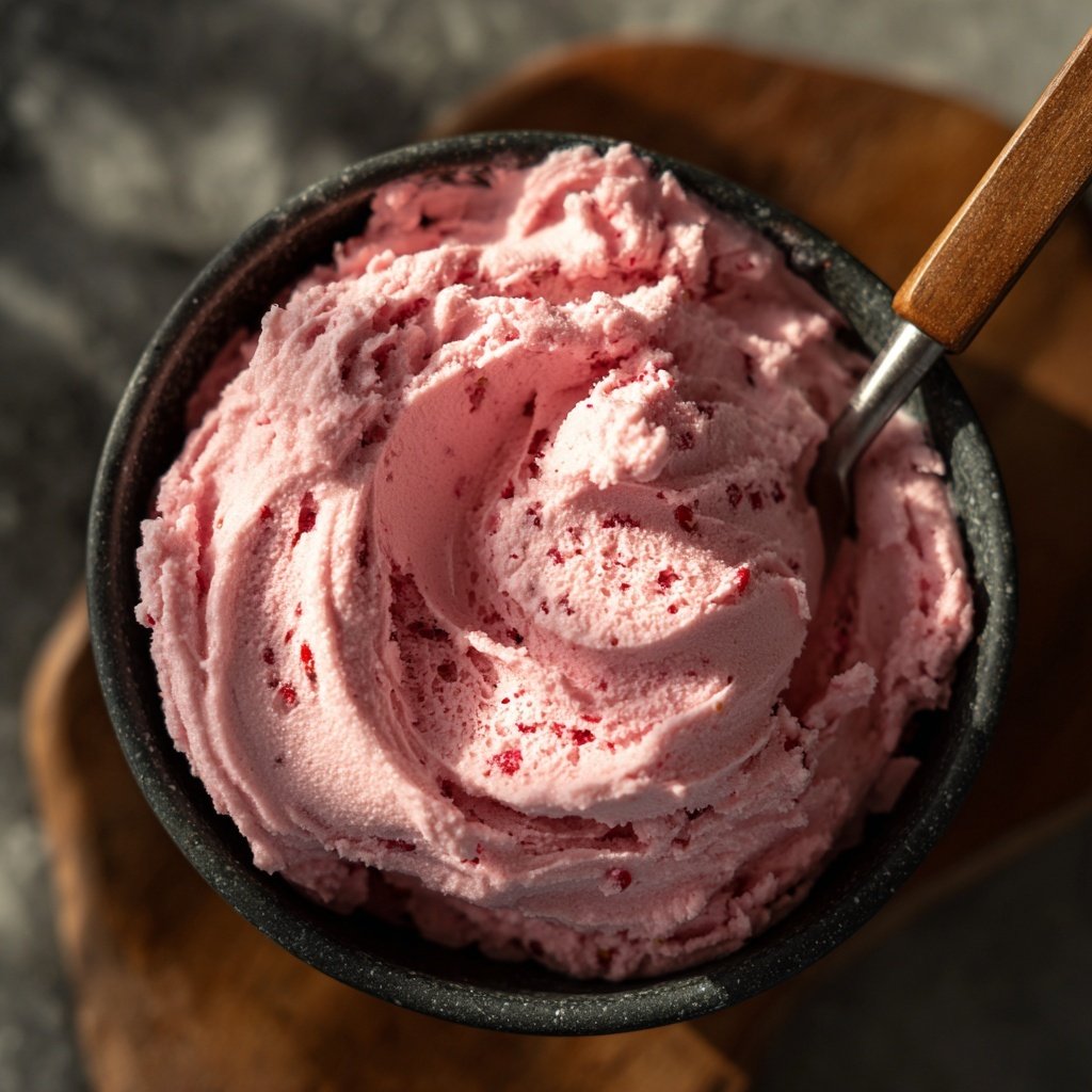 Erdbeer Joghurt Eis Selbstgemacht